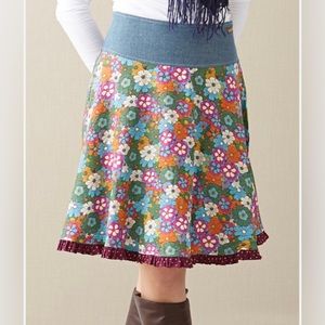 Matilda Jane Paint By Numbers Skirt M Medium